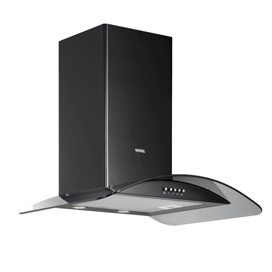 Vestel AD-6011 S 60 cm 3 Kademeli Ankastre Davlumbaz