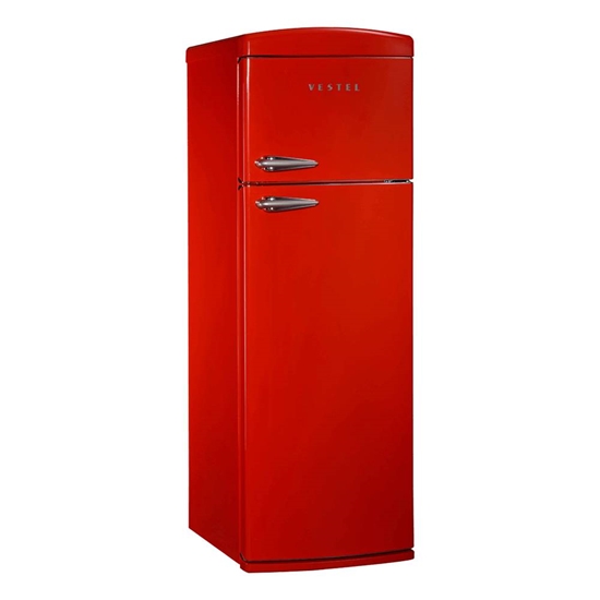 Vestel Retro SC3251 325 LT Statik Kırmızı Buzdolabı 