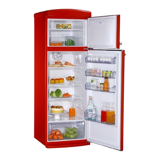 Vestel Retro SC3251 325 LT Statik Kırmızı Buzdolabı 