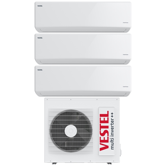 Vestel Flora Doğa Multi Inverter Plus 9+9+12 27000 BTU Klima