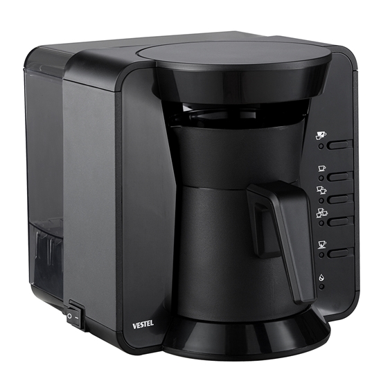 Vestel Sade S910 Siyah Türk Kahve Makinesi