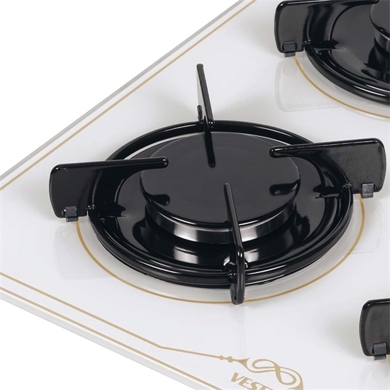 Vestel AO-6104 YRB 60 cm 4 Gözü Gazlı Ankastre Ocak