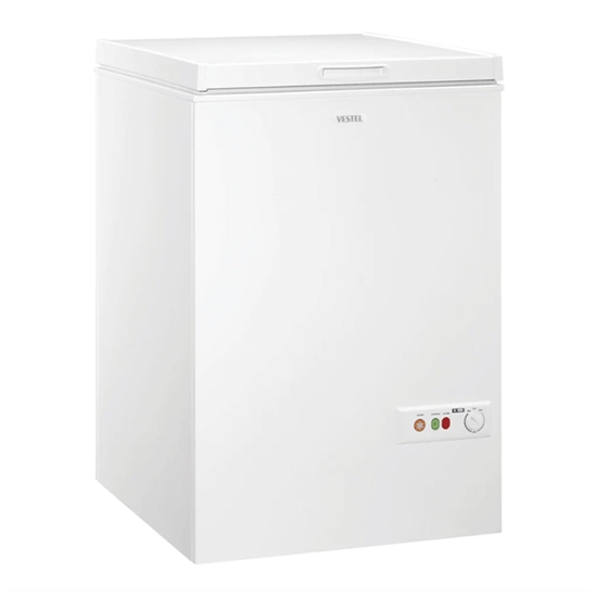 Vestel SD15101 DUAL 142 Lt Sandık Tipi Derin Dondurucu