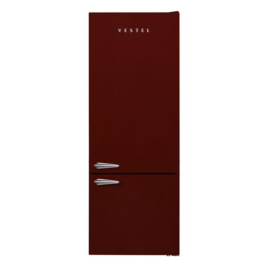 Vestel RETRO NFK52101 Bordo 471 Lt No-Frost Buzdolabı