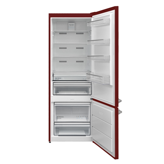Vestel RETRO NFK52101 Bordo 471 Lt No-Frost Buzdolabı