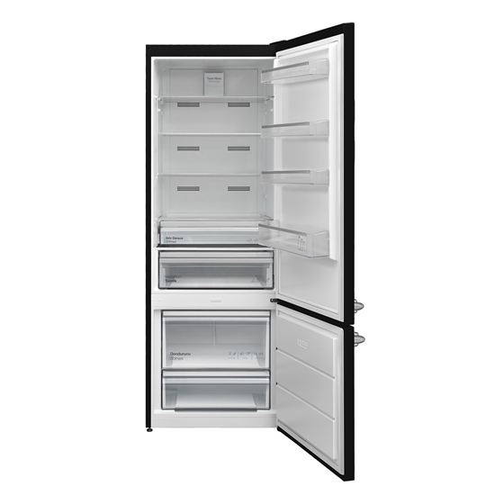 Vestel RETRO NFK52101 Siyah 471 Lt No-Frost Buzdolabı