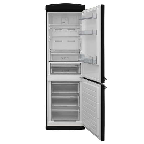 Vestel RETRO NFK37201 Siyah 328 Lt No-Frost Buzdolabı