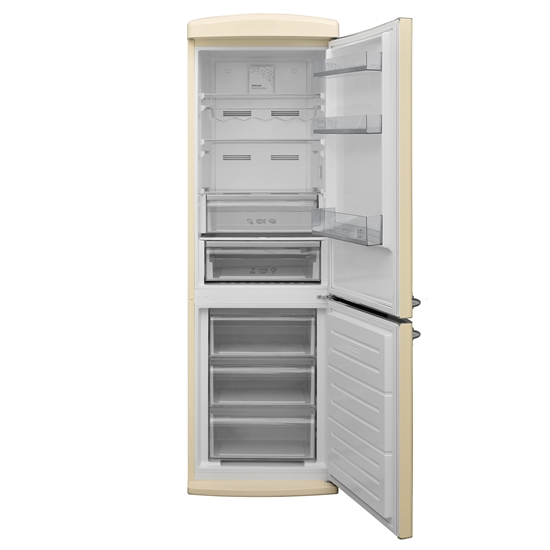 Vestel RETRO NFK37201 Bej 366 Lt No-Frost Buzdolabıı