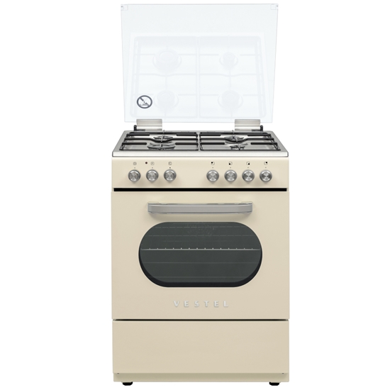 Vestel SF 8400 Retro Bej Solo Fırın