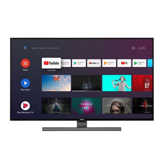 Vestel 49UA9800 49'' 123 Ekran Android Smart 4K Ultra HD TV